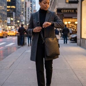 Coach crossbody leather bag